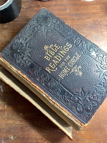 Bible Reading Book requiring repair